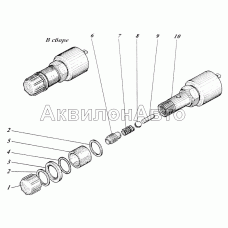 Клапан электромагнитный топливный 460-22с1