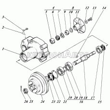 Насос водяной 01-13с3-2Г