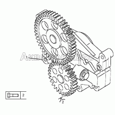 Насос масляный и его привод