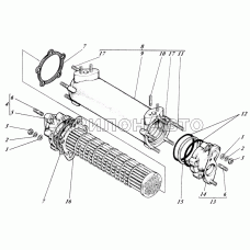 Жидкостно-масляный теплообменник 442-56-11c2