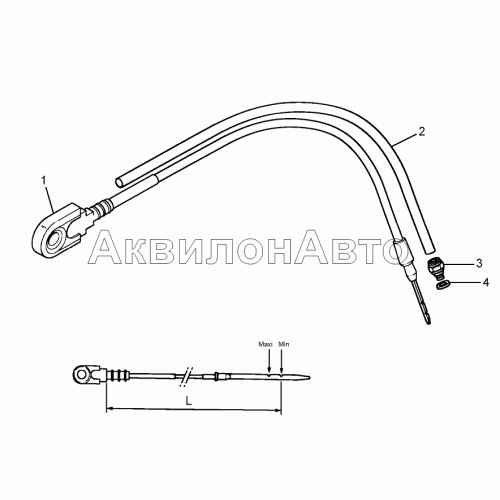Указатель уровня масла