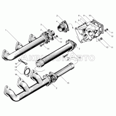 Газопровод ЯМЗ-240НМ2,ЯМЗ-240ПМ2