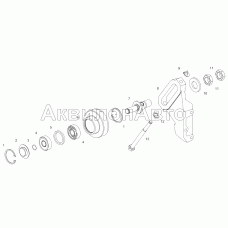 7511.3509300 Натяжное устройство компрессора в сборе