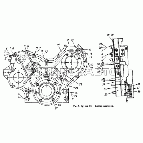 Картер шестерен Картер шестерен