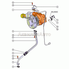 Маслопроводы турбокомпрессора Маслопроводы турбокомпрессора
