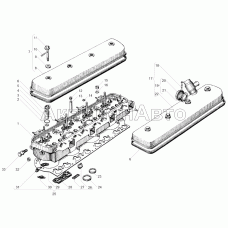 Общая головка цилиндров