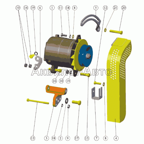 Установка генератора Установка генератора