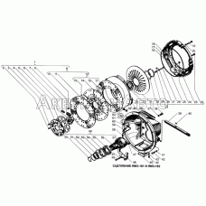 Сцепление ЯМЗ-181 и ЯМЗ-182