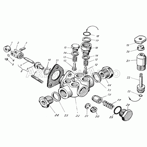 Насос топливоподкачивающий