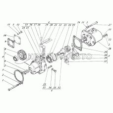 Насосы шестеренные с приводами 440-24-26с1