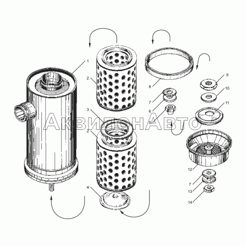 Воздушный фильтр Воздушный фильтр