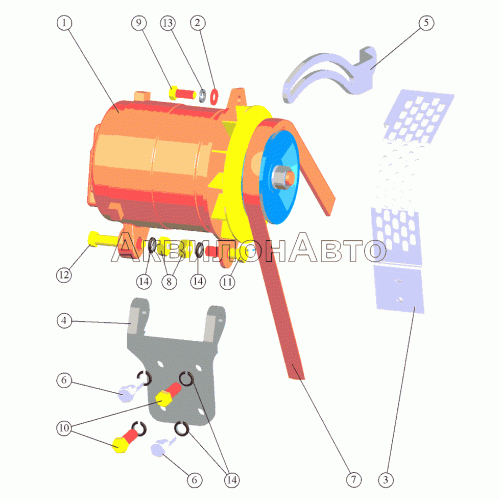 Установка генератора Установка генератора