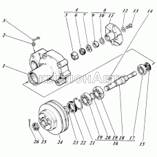 Насос водяной 41-13с3-1Г