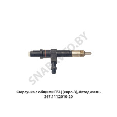 267.1112010-20 Форсунка с общими ГБЦ (евро-3),Автодизель