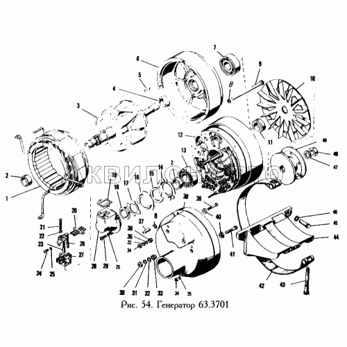 Генератор 63.3701
