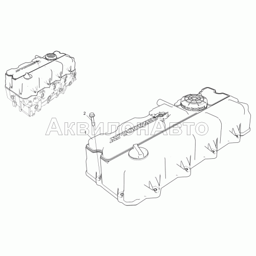 Крышка головки цилиндров 5340-30-100300-020