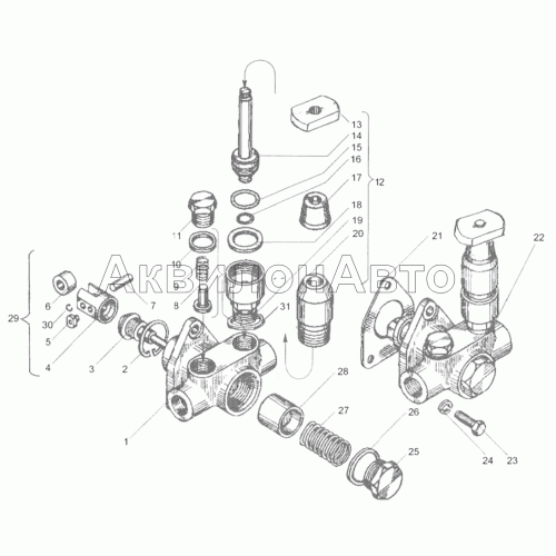 Насос  топливо подкачивающий