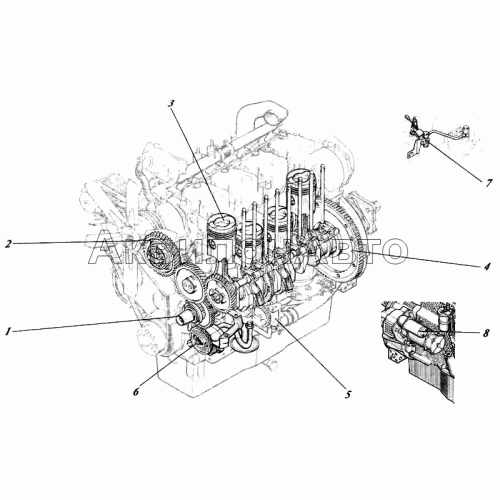 Дизель 442-57И-00с1 Дизель 442-57И-00с1