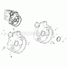 Картер маховика 5340-30-100200-040