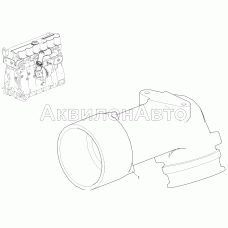 Патрубок отводящий