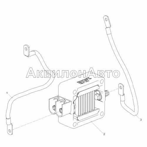 5343.3770010-10 Подогреватель предпусковой с проводами