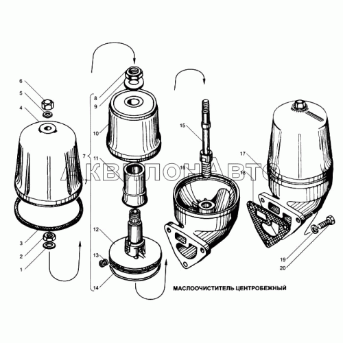 Маслоочиститель центробежный