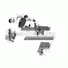 Крепление воздушного фильтра 43 703 0-1109002