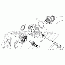 Редуктор заднего моста
