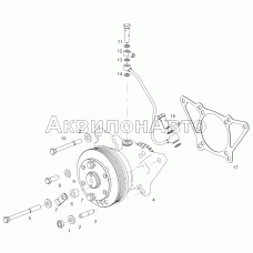 6562.1308007-10 Установка привода вентилятора