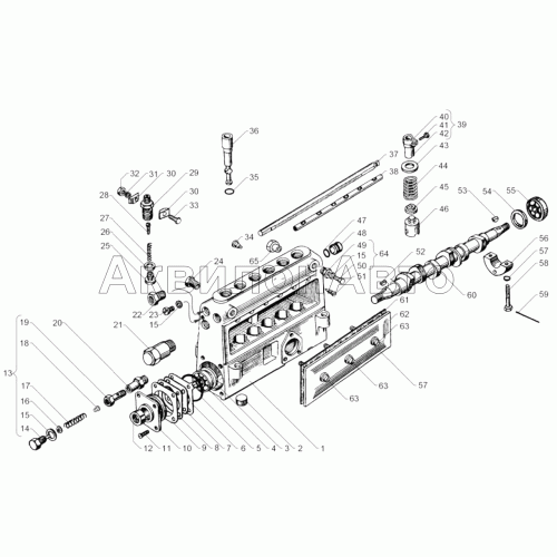 Топливный насос высокого давления Топливный насос высокого давления