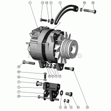 Установка генератора.