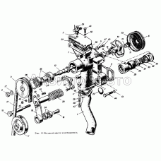 Водяной насос и натяжитель Водяной насос и натяжитель