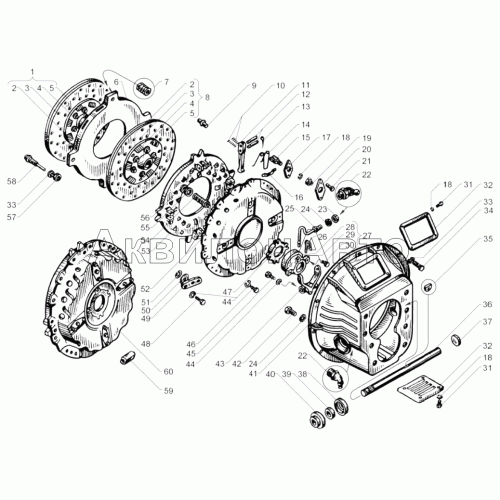 Сцепление ЯМЗ-238 Сцепление ЯМЗ-238