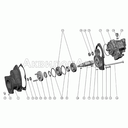 Топливный насос. Редуктор. Топливный насос. Редуктор.