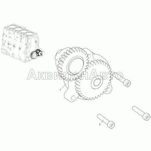 Насос масляный