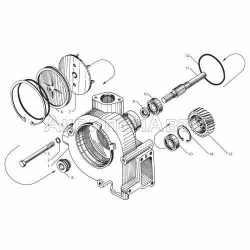 Насос водяной