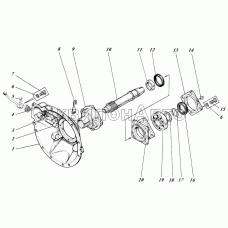 Муфта сцепления 444-21с1-10