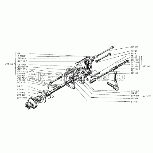 Регулятор пускового двигателя Регулятор пускового двигателя