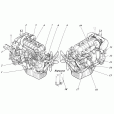 Дизель 442-54P-00c1