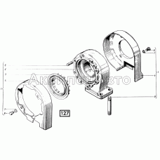 Корпус турбины СМД-21, -22, 22А, 23, 23.01, 23.02, 24, 24.01, 24.02