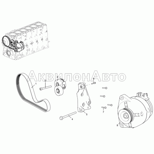 Привод генератора