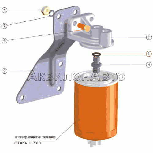 Корпус фильтра очистки топлива Корпус фильтра очистки топлива