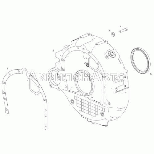 658.1002309 Установка картера маховика