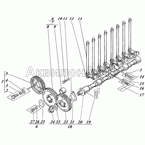 Механизм распределения 442-05c1 Механизм распределения 442-05c1