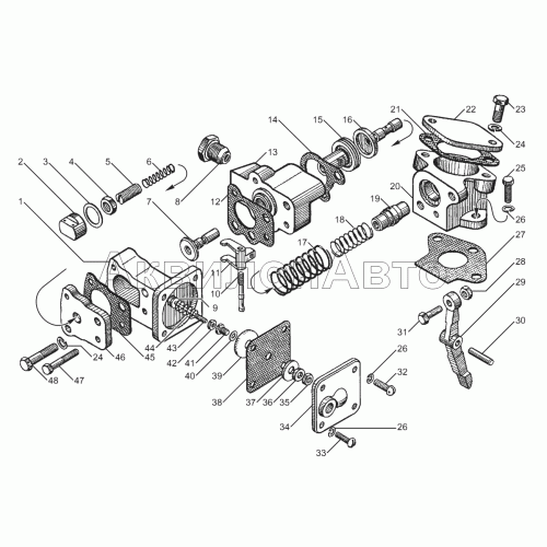Корректор подачи топлива по наддуву