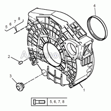 Картер маховика