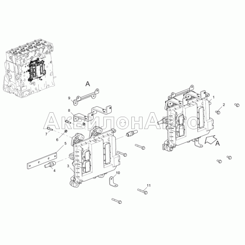 ЭБУ 5340-30-376300-010