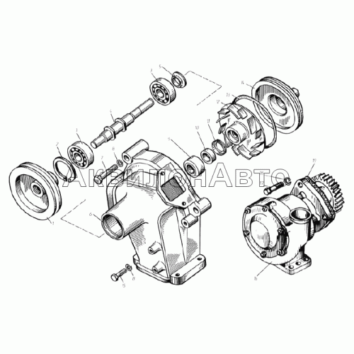 Водяной насос