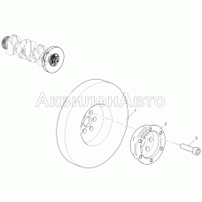 Гаситель коленчатого вала 536-30-100500-020