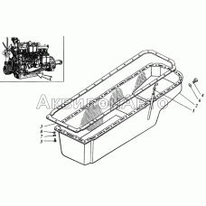 Крышка картера нижняя